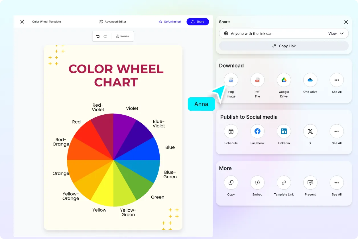Free AI Color Wheel Generator, Create Color Wheel Images Online [ No Signup ]